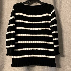 Women’s XL Striped Sweater